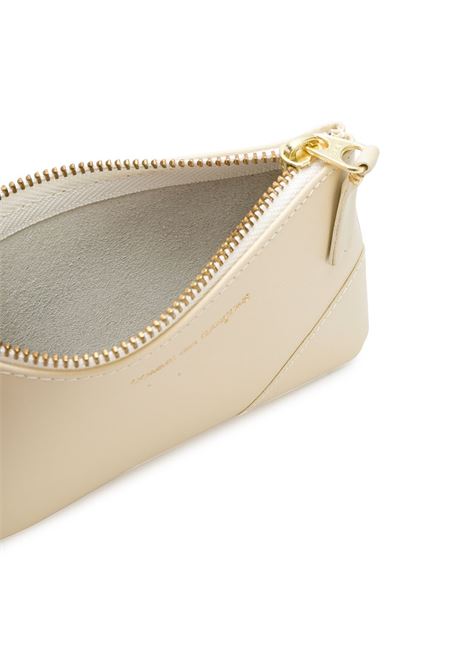 zip wallet unisex ecrù COMME DES GARÇONS WALLET | SA8100802